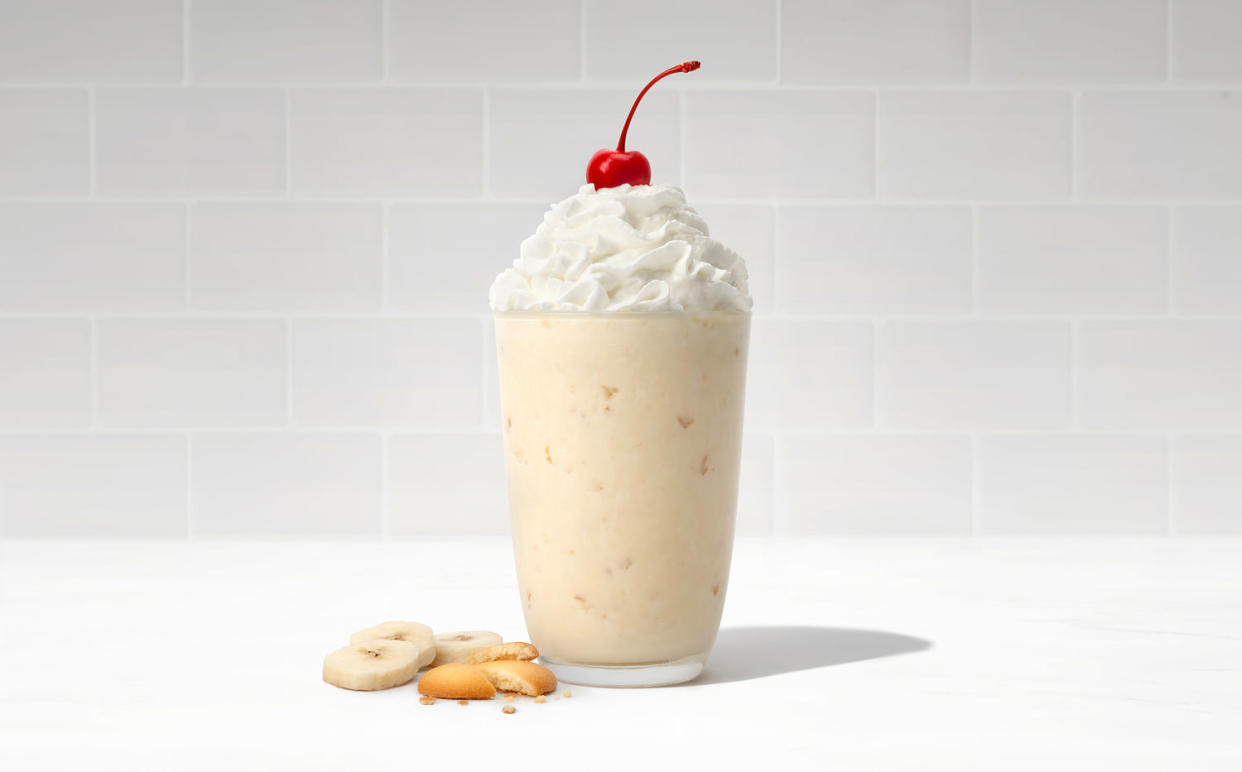 Banana Pudding Milkshake. (Chick-fil-A)