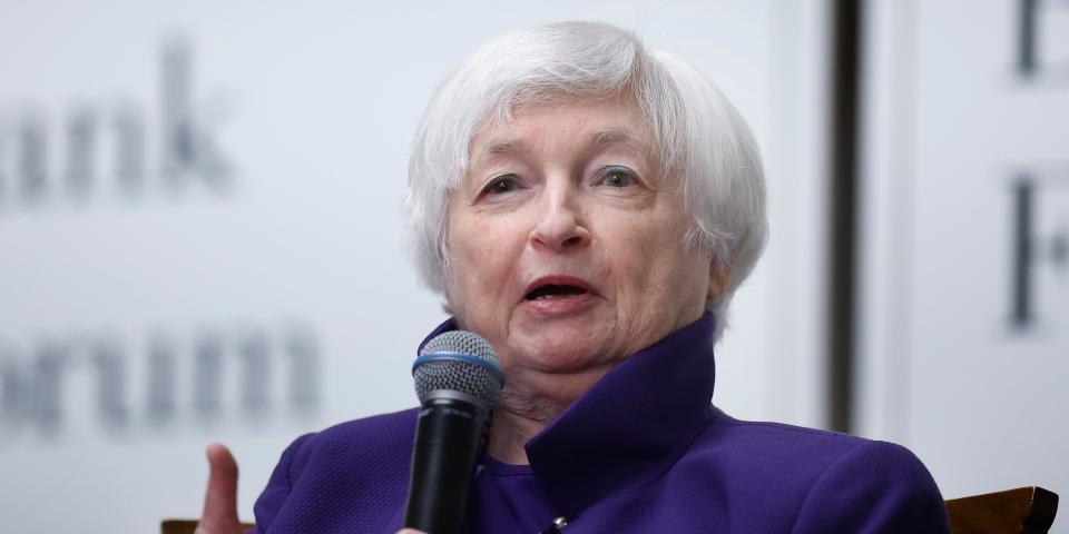 Treasury Secretary Janet Yellen.