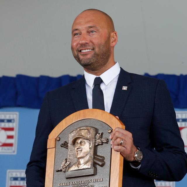 Derek Jeter Returned to Yankee Stadium with Family for HOF Induction