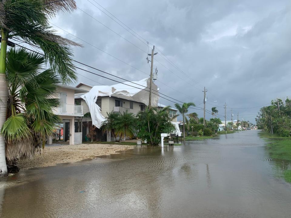 This file photo shows flooding from Hurricane Idalia on and around Matlacha and Pine Island.