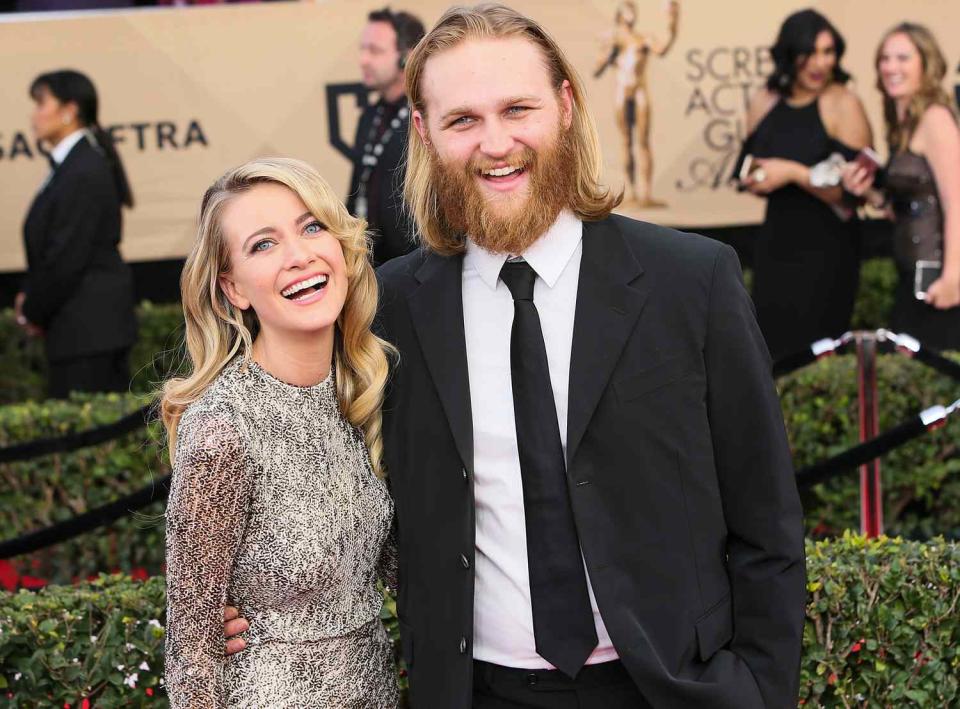 <p><a href="https://people.com/movies/kate-hudsons-brother-wyatt-russell-got-teary-eyed-over-her-pregnancy-she-wanted-a-girl/" rel="nofollow noopener" target="_blank" data-ylk="slk:Wyatt Russell;elm:context_link;itc:0;sec:content-canvas" class="link ">Wyatt Russell</a> and wife Meredith Hagner <a href="https://people.com/parents/wyatt-russell-wife-meredith-hagner-welcome-son-buddy-prine/" rel="nofollow noopener" target="_blank" data-ylk="slk:welcomed;elm:context_link;itc:0;sec:content-canvas" class="link ">welcomed </a>their first child together, a baby boy, Hagner revealed March 11 on Instagram alongside photos from a <a href="https://www.vogue.com/article/home-decor-trends-for-every-personality-2021" rel="nofollow noopener" target="_blank" data-ylk="slk:new feature in Vogue;elm:context_link;itc:0;sec:content-canvas" class="link ">new feature in <i>Vogue</i></a>'s April 2021 issue about interior design.</p> <p>The <i>Search Party</i> actress says their new addition was born two weeks after the photoshoot. The pictures feature the couple inside the van they live out of on the road, with the then-expecting Hagner cradling her baby bump.</p> <p>"VOGUE, BABY! And right after these photos we HAD A BABY, BABY! April issue of @voguemagazine in our van, Carnella," she <a href="https://www.instagram.com/p/CMSfabLspOX/" rel="nofollow noopener" target="_blank" data-ylk="slk:captioned her post;elm:context_link;itc:0;sec:content-canvas" class="link ">captioned her post</a>. "2 weeks after these photos were taken we welcomed the heavenly Buddy Prine Russell into the world! It's been nothing short of magic."</p>