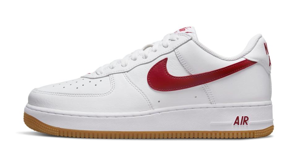 The lateral side of the Nike Air Force 1 Low “Color of the Month.” - Credit: Courtesy of Nike