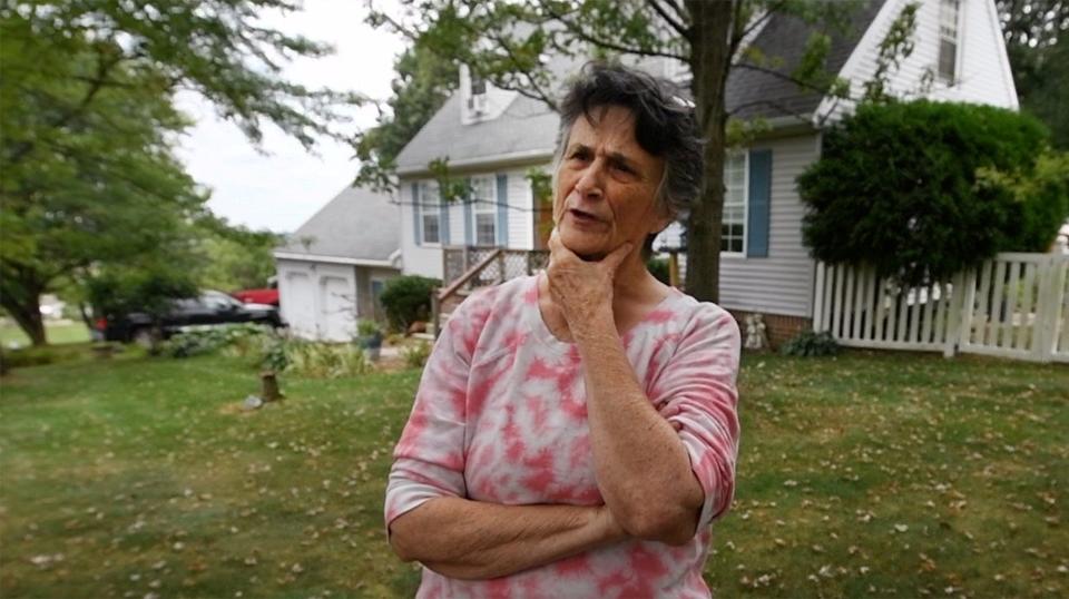 Elaine Nied describes how she was paying for a second electrical meter at her home in North Hopewell Township that supplied cable company equipment for 22 years.