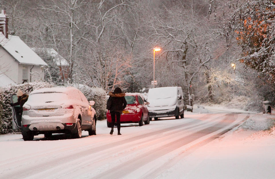 In pictures: Snow blankets Britain