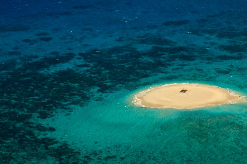 The incredible Upolu Cay is about 2 hours boat ride from Cairns. Photo: Getty