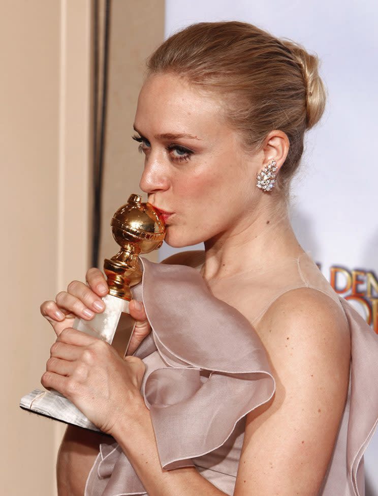 67th ANNUAL GOLDEN GLOBE AWARDS -- Pictured: Chloe Sevigny in the press room during the 67th Annual Golden Globe Awards held at the Beverly Hilton Hotel on January 17, 2010 -- Photo by: Trae Patton/NBCU Photo Bank