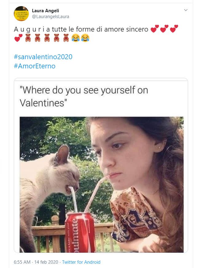 Dalle cene di San Valentino in solitaria, ai single che disinstalleranno Instagram, passando immancabilmente per i "versi" modificati della coppia "scoppiata" Morgan e Bugo... l'ironia si è diffusa sui social