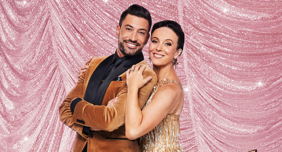 Amanda Abbington and Giovanni Pernice - Strictly Come Dancing 2023. (BBC)