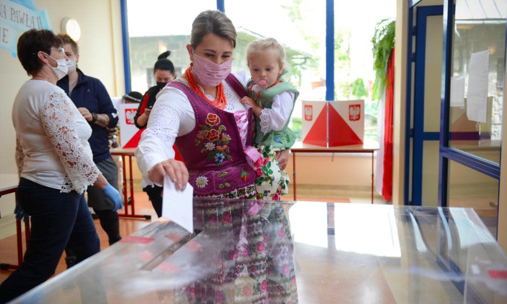 <span>Photograph: Bartosz Siedlik/AFP/Getty Images</span>