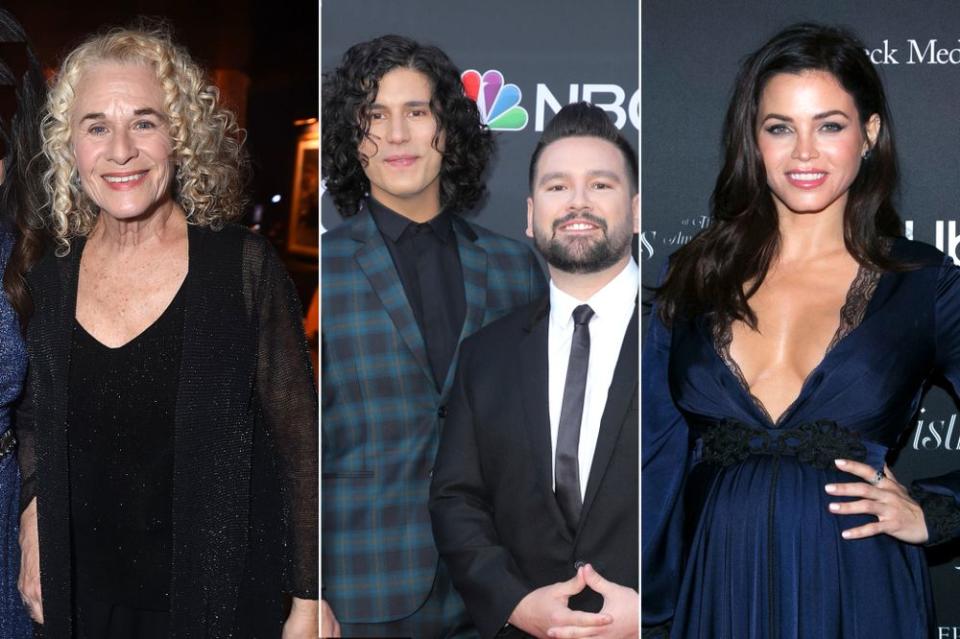 Carole King, Dan + Shay and Jenna Dewan | Jordan Strauss/January Images/Shutterstock; Chelsea Lauren/Shutterstock; Gabriel Olsen/Getty Images