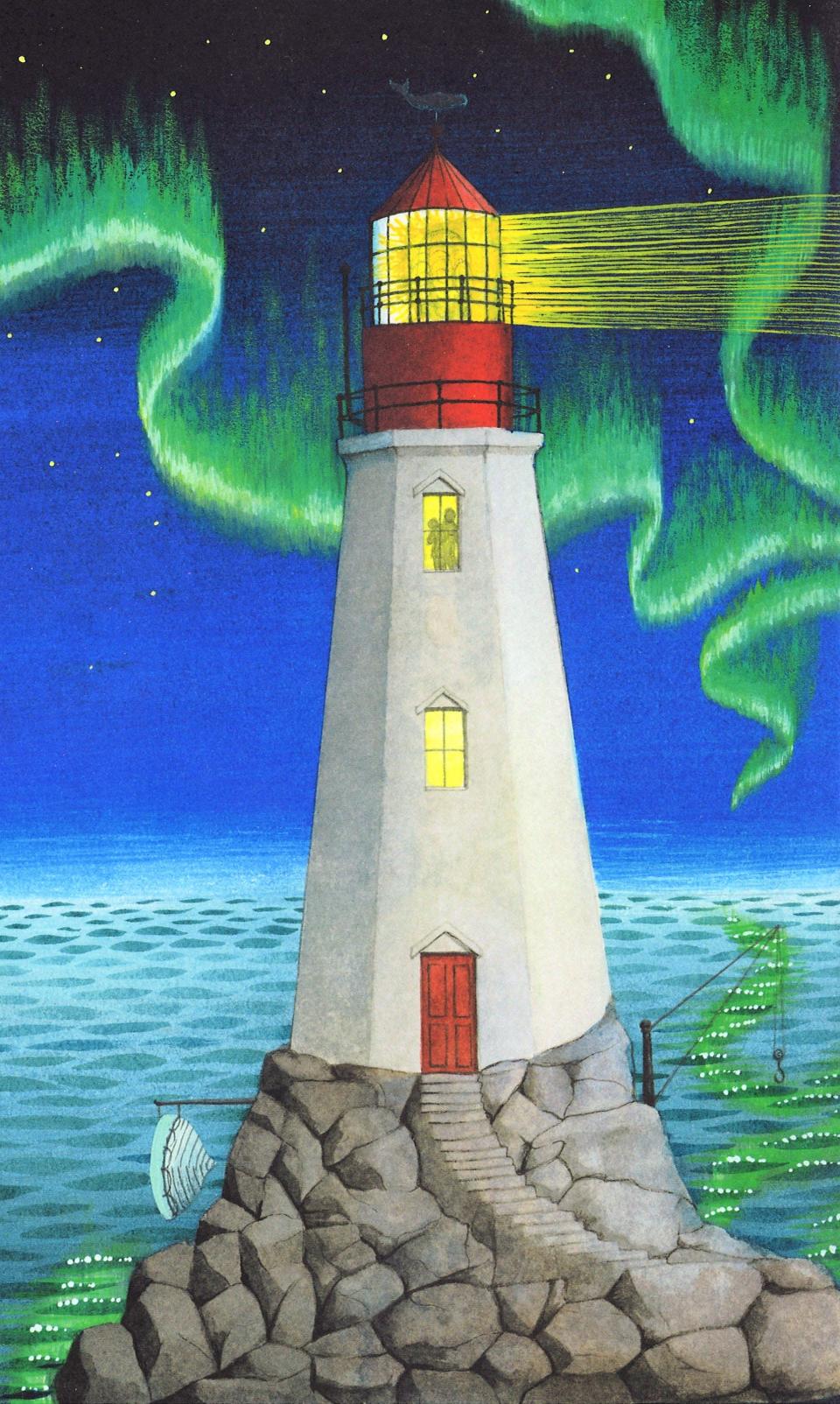 The star of the Sophie Blackall book &quot;Hello Lighthouse.&quot;