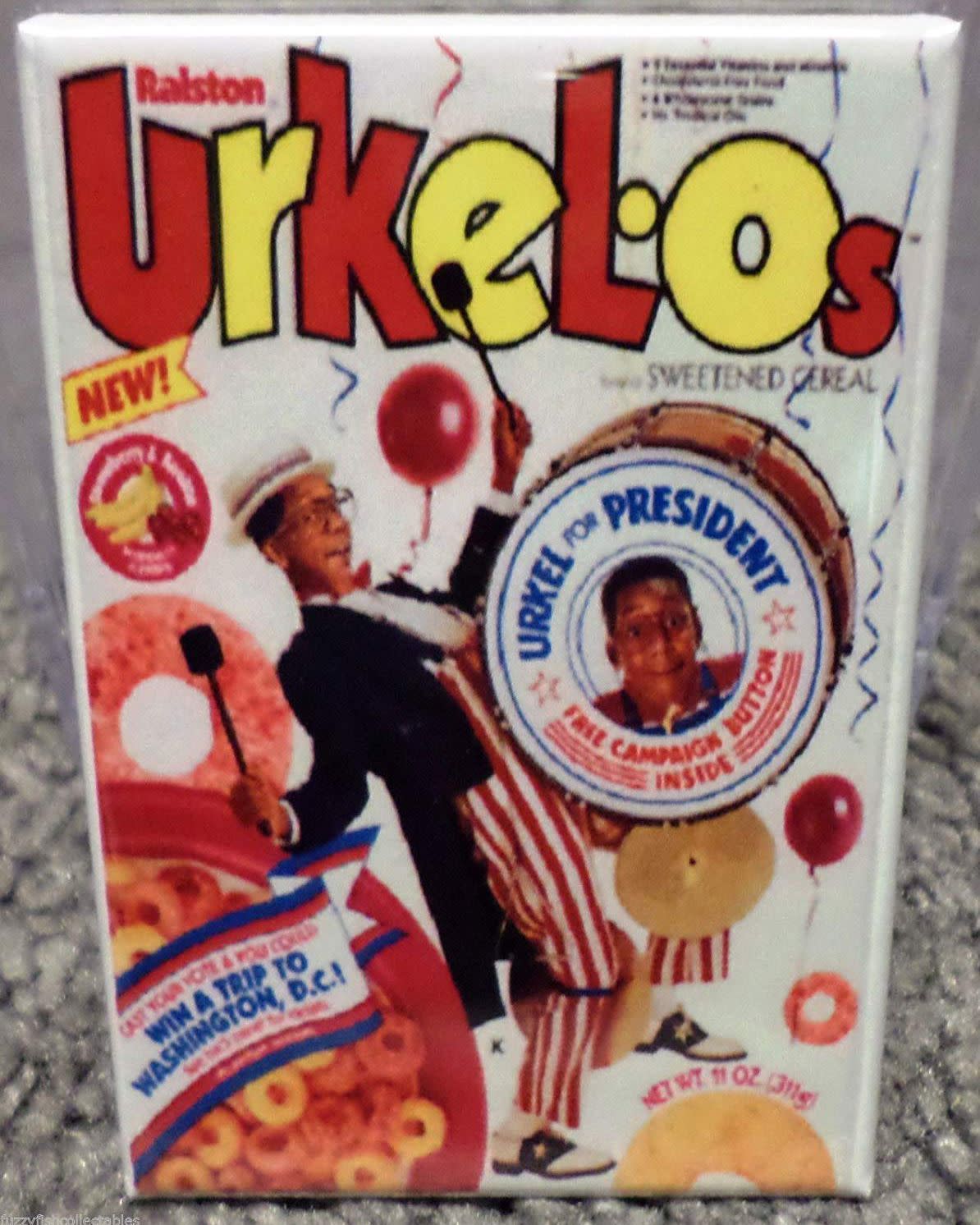 Urkel cereal magnet