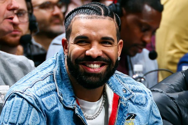 <p>Vaughn Ridley/NBAE via Getty</p> Drake