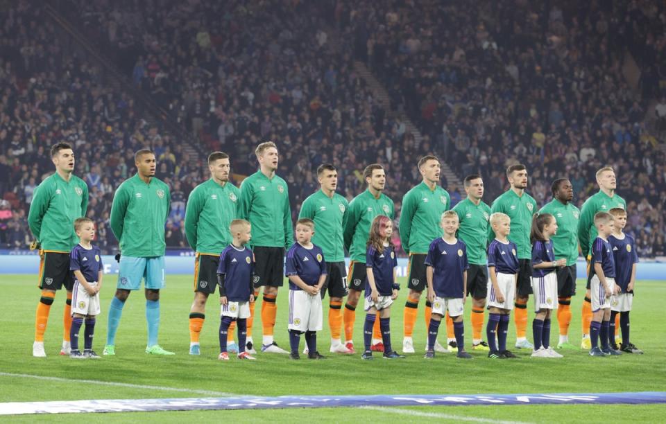 The Republic of Ireland face a Nations League relegation showdown with Armenia on Tuesday evening (Steve Welsh/PA) (PA Wire)