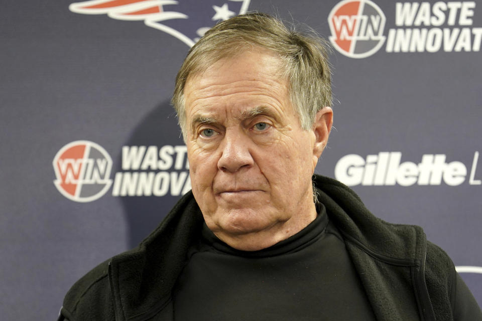 New England Patriots head coach Bill Belichick turned 71 years old in April. (AP Photo/Matt Freed)