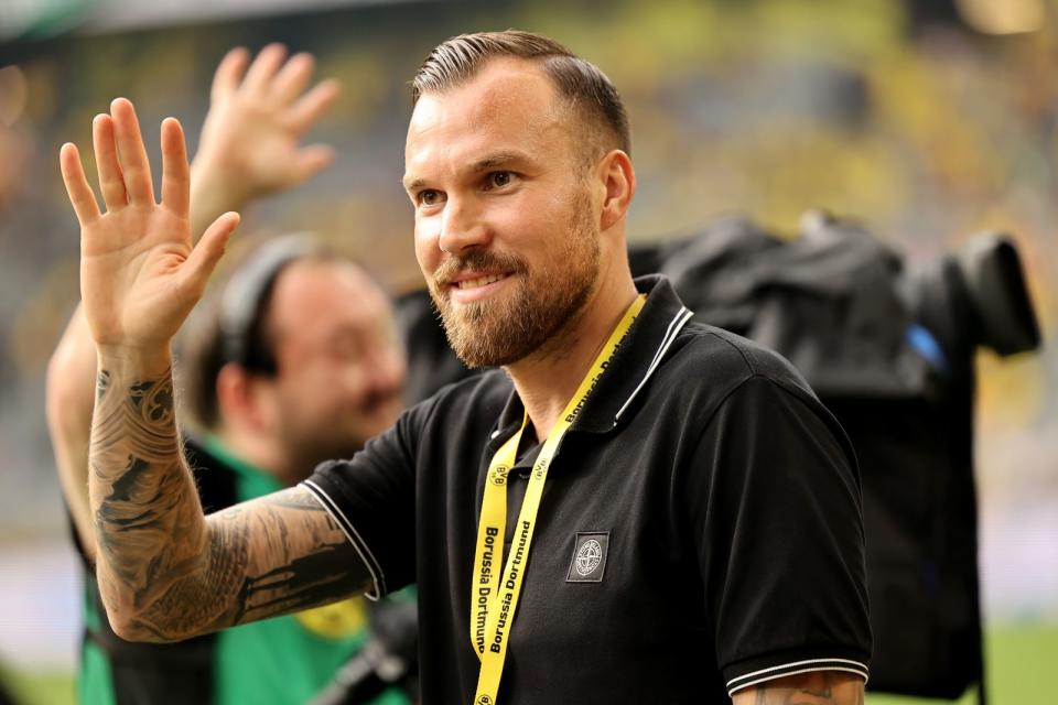 Unter anderem sitzt Kevin Großkreutz, ehemaliger Weltmeister und BVB-Publikumsliebling, im Wok. (Bild: Christof Koepsel / Getty Images)