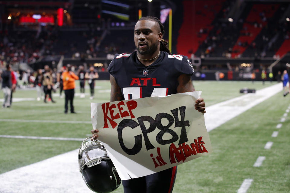 Cordarrelle Patterson with the Falcons.