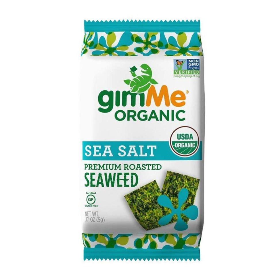 gimMe Snacks Organic Roasted Seaweed Snacks (12-Pack)