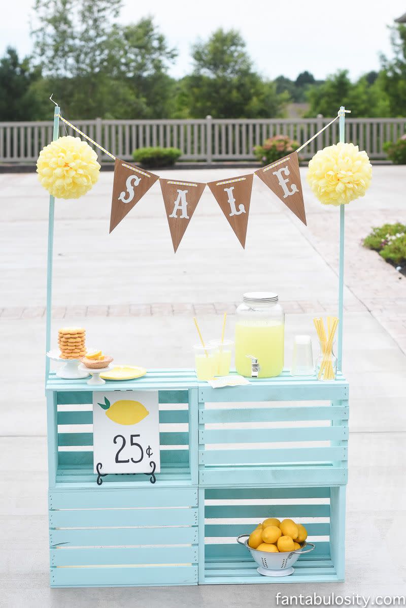 Shake Up the Neighborhood Lemonade Stand