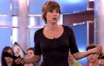 <p>Después de pasar por cadenas como Antena 3, Telemadrid, TV3 o TVE, la presentadora catalana, de 43 años, aterrizó en Telecinco en 2009 para presentar el programa ‘De buena ley’, formato del que se encargó hasta 2014. (Foto: Mediaset). </p>