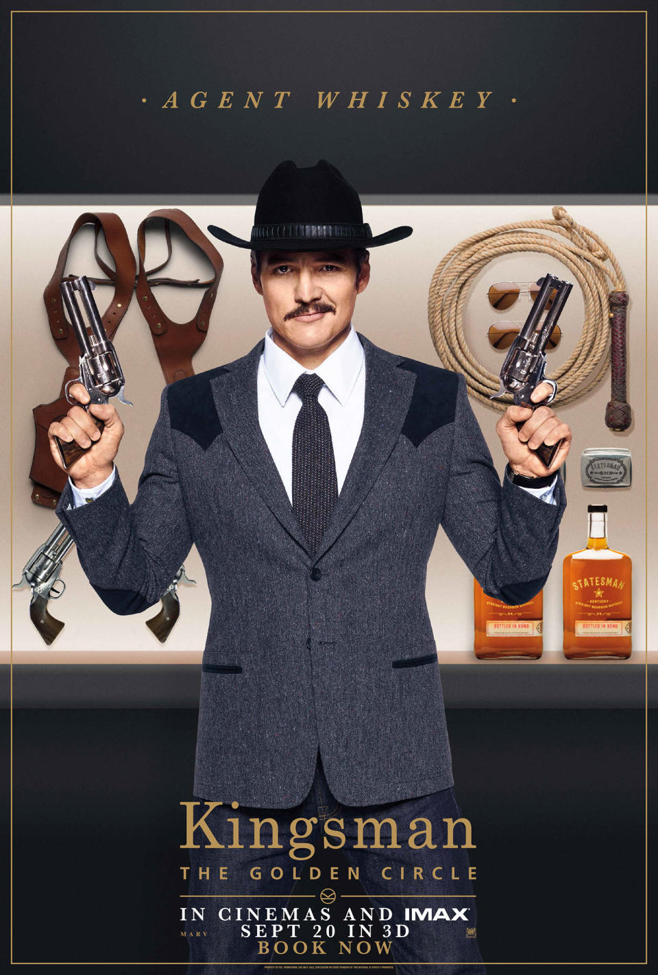 Kingsman: The Golden Circle character posters