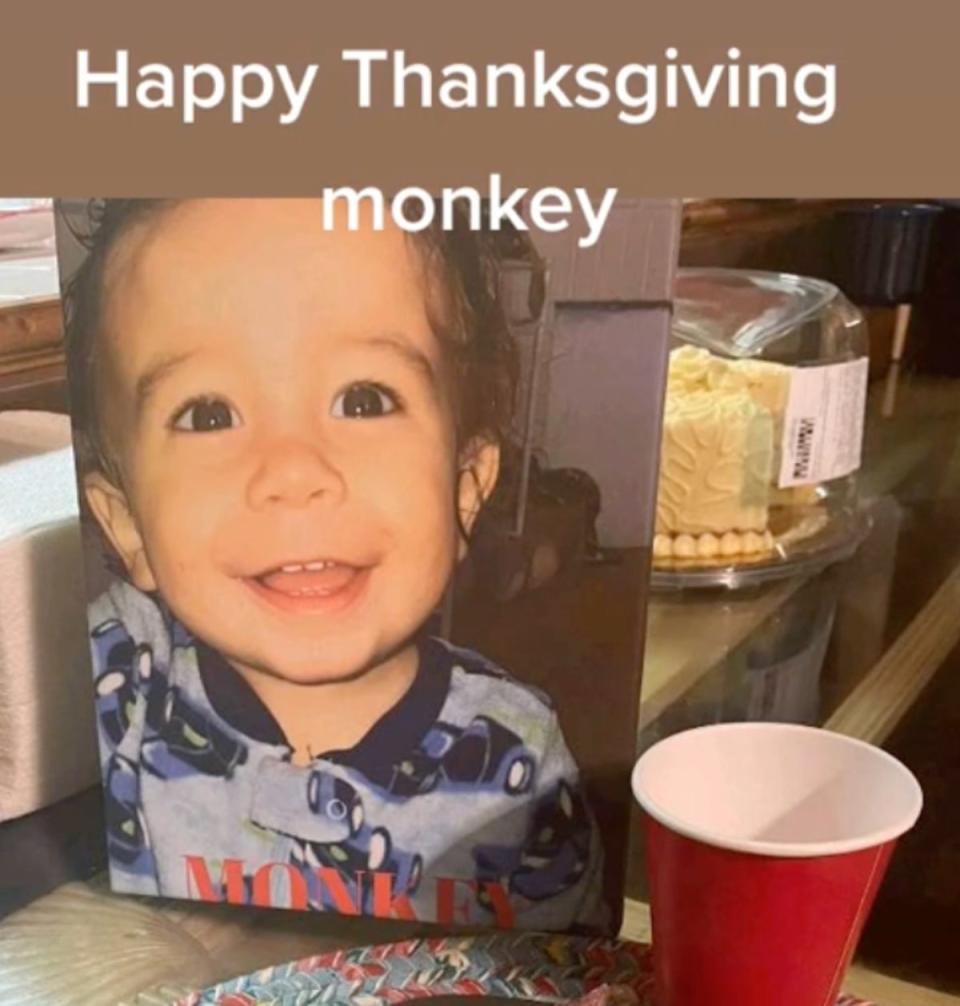 A picture posted on Quinton’s Simon babysitter Dianna McCartha’s social media (TikTok/Diana McCartha)