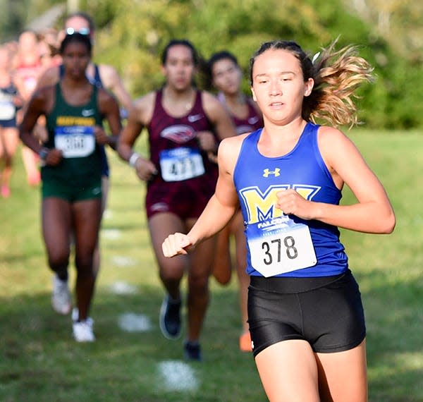Former Western Wayne standout Madi Kammer earned First Team All-MAC honors in cross country this year at Misericordia.