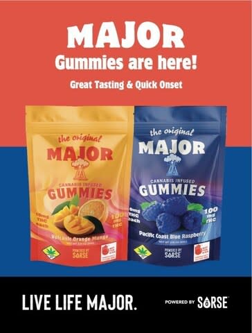 Nevis Brands - Major(TM) Gummies (CNW Group/Nevis Brands Inc.)