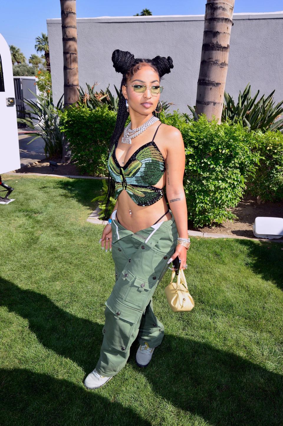 Shenseea at Coachella 2022.