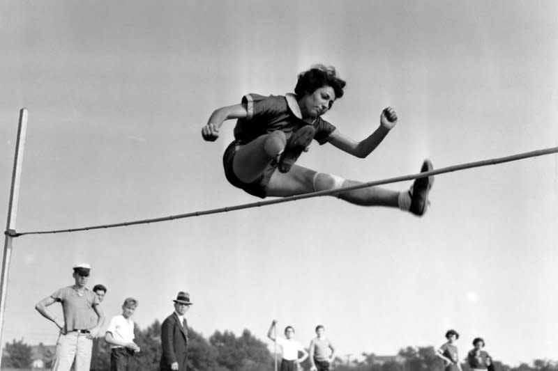 德國猶太裔跳高選手貝格曼（Margaret Bergmann Lambert）（翻攝網路）