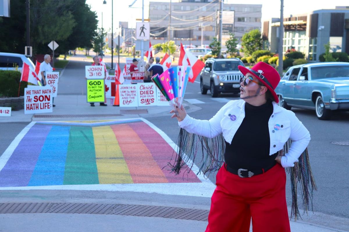 Pride Month protests staged throughout Canada Day weekend