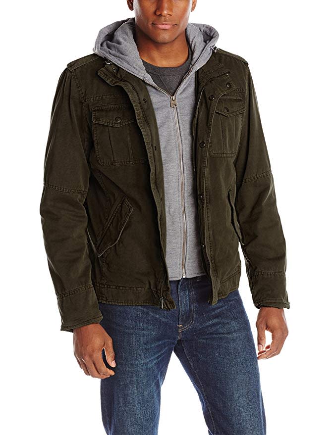 Levi’s Men’s Four Pocket Hooded Jacket (Photo: Amazon)