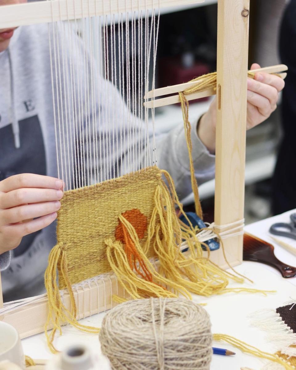 Christabel Balfour, Barbican Tapestry Workshop (London Craft Week)