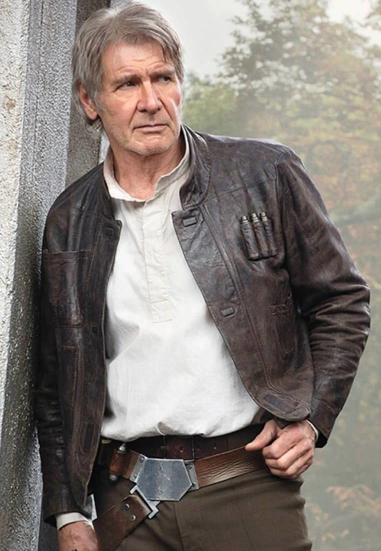 Ever heard of the Millennium Falcon? Well, this is what the captain <a href="https://www.fjackets.com/buy/Han-Solo-Star-Wars-The-Force-Awakens-Jacket.html" target="_blank">wears</a>.