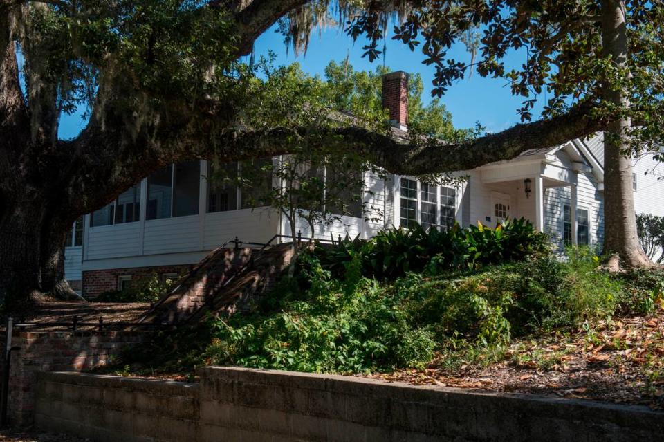 The Lyndwood House in Ocean Springs on Friday, Oct. 20, 2023. The Lyndwood House is one of three houses that were combined for the Historic Homes of Ocean Springs listing as one of the 10 Most Endangered Historic Places in Mississippi for 2023.