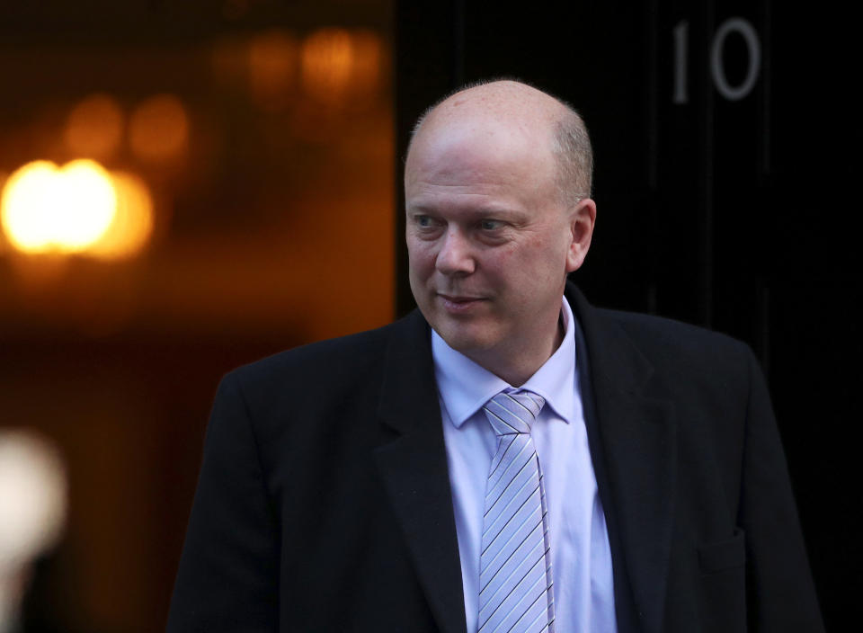 Transport secretary Chris Grayling has presided over a “fiasco”, say unions (REUTERS/Hannah McKay)