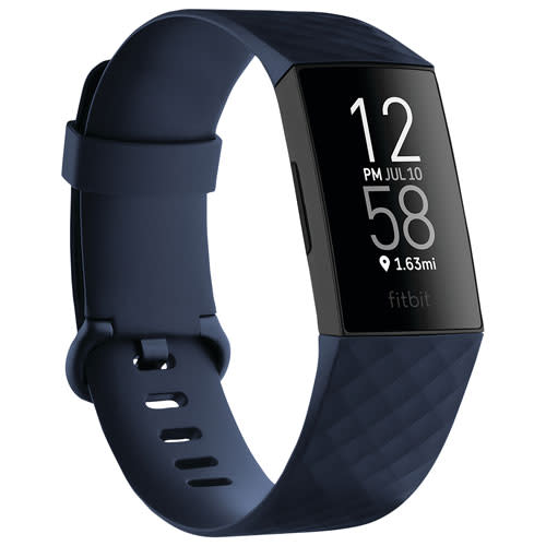 Fitbit Charge 4 Fitness Tracker. Image via Best Buy.