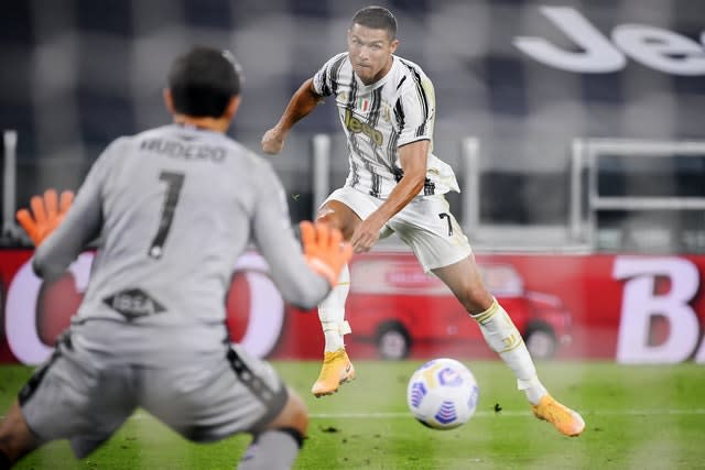 Cristiano Ronaldo was on the scoresheet as Juventus made a winning start to their bid for a 10th successive Serie A title 