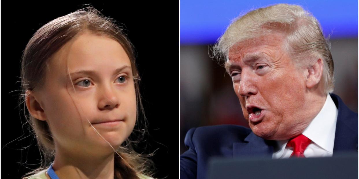 trump greta thunberg