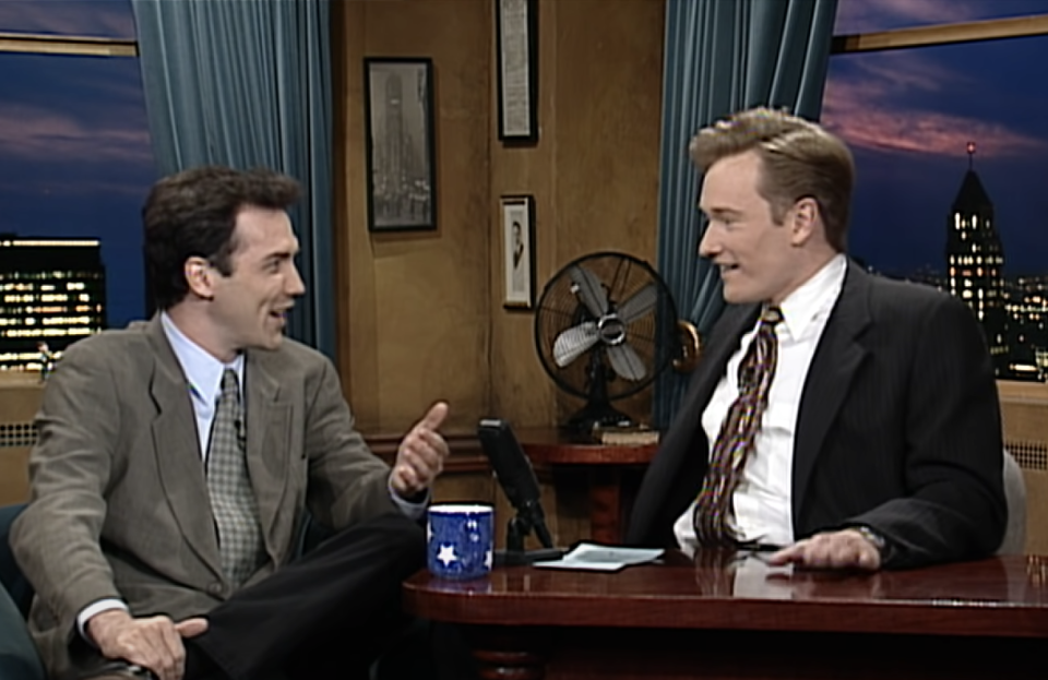 Norm Macdonald and Conan O'Brien