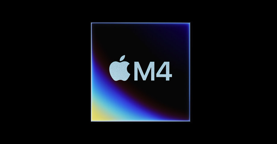  Official Apple M4 chip marketing image. 