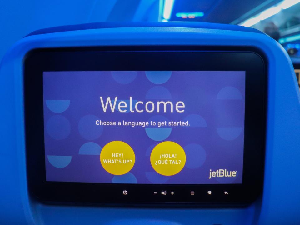 Flying JetBlue Airways from New York to London - JetBlue Airways London Inaugural Flight