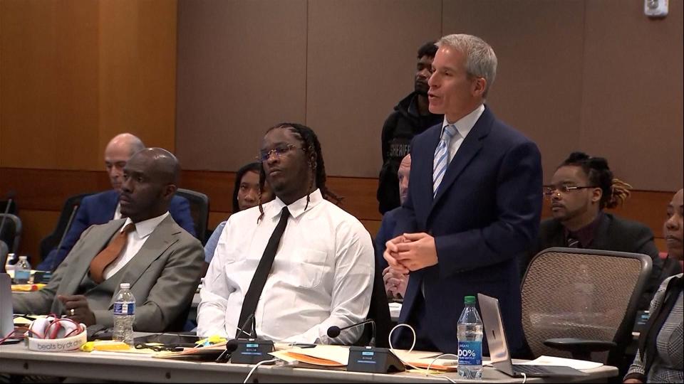 Young Thug's attorney Brian Steel claims the rapper's name stands for "Truly Humble Under God."