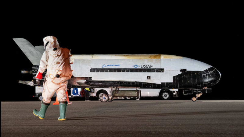 The uncrewed spaceplane landed at NASA’s Kennedy Space Center Shuttle Landing Facility.