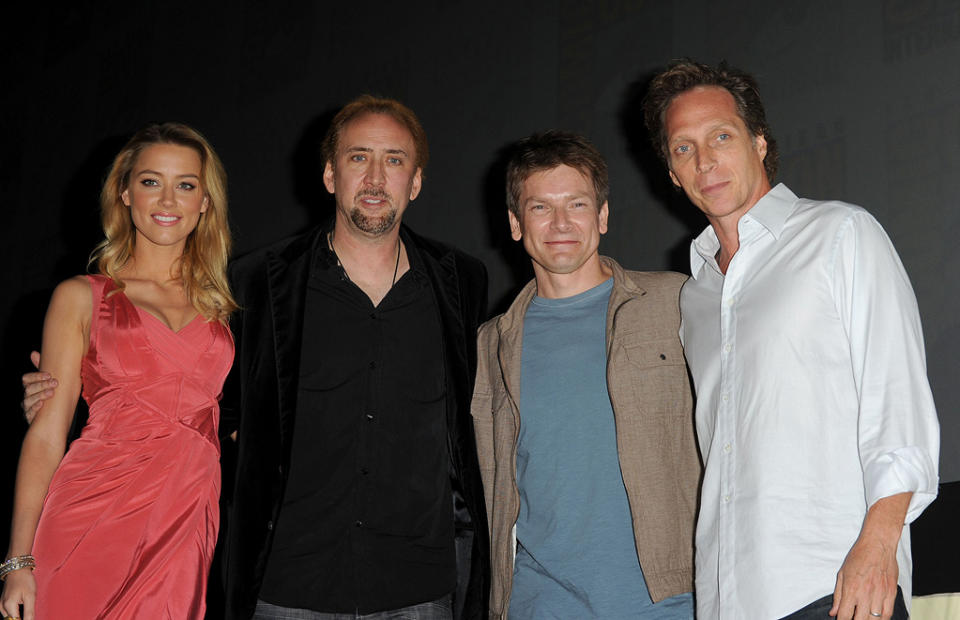2010 Comic Con Panels Amber Heard Nicolas Cage Patrick Lussier William Fichtner