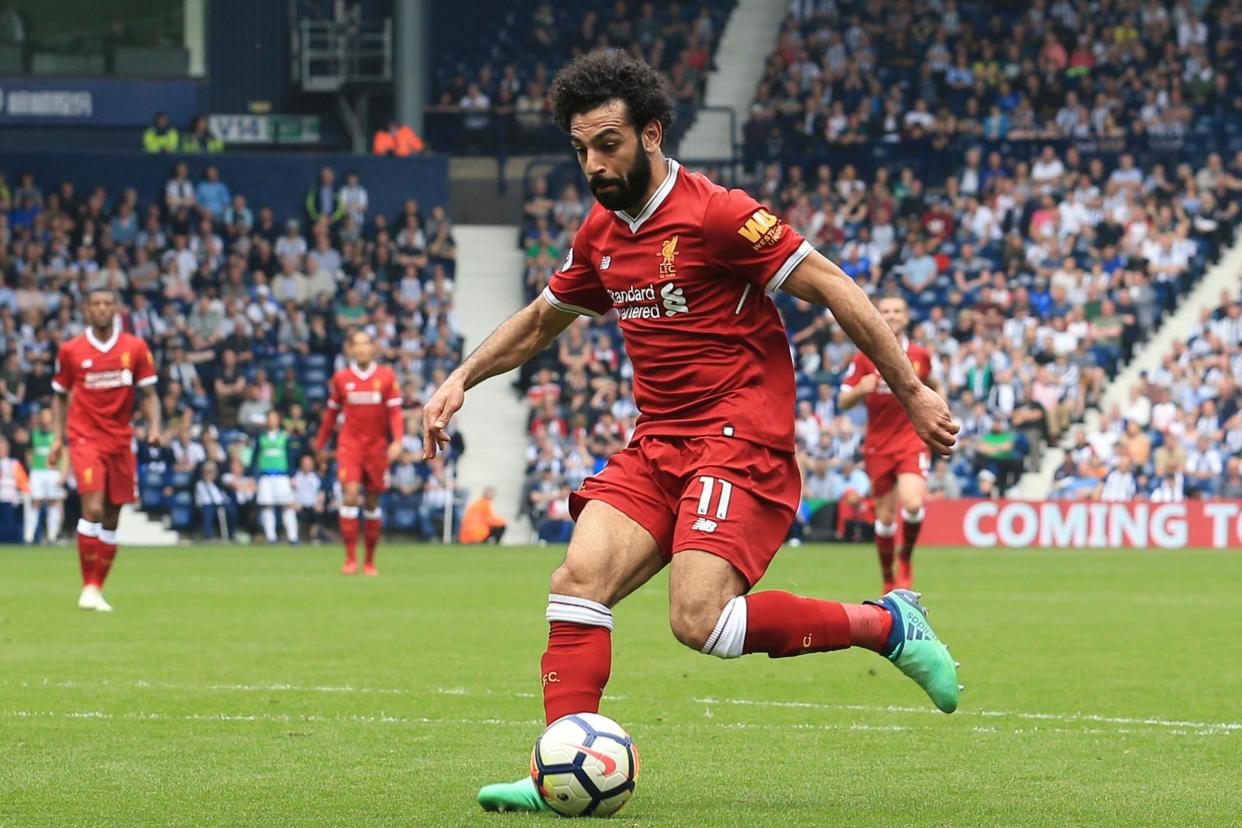 Star man | Mohamed Salah has scored 31 Premier League goals for Liverpool this season: LINDSEY PARNABY/AFP/Getty Images