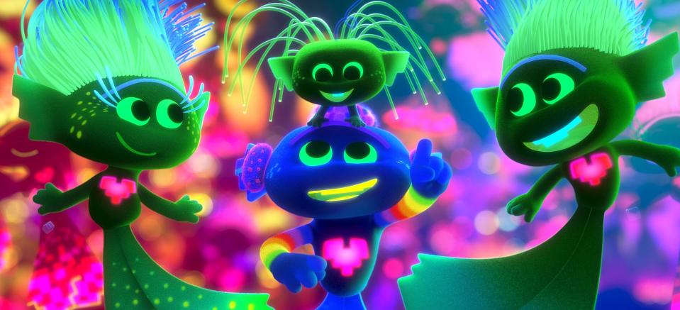 Der Animationsfilm "Trolls 2 - Trolls World Tour" legt in den USA den besten Digitalstart aller Zeiten hin. (Bild: 2020 Dreamwork/Universal Pictures/dpa)