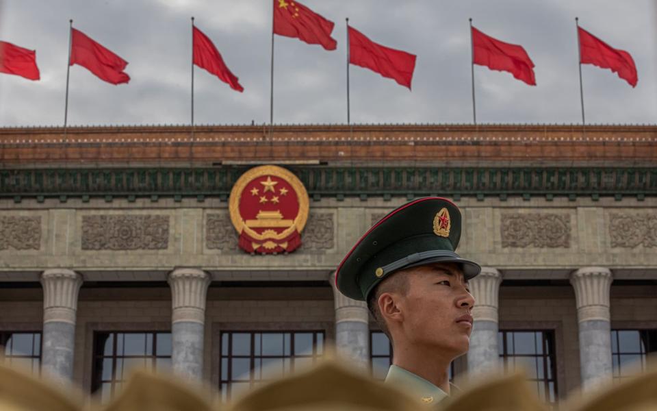 China's relationship with the West has become more strained in recent years - EPA