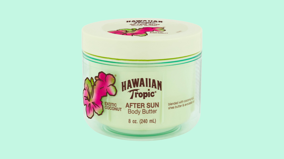 Beach vacation packing list: Hawaiian Tropic after sun body butter