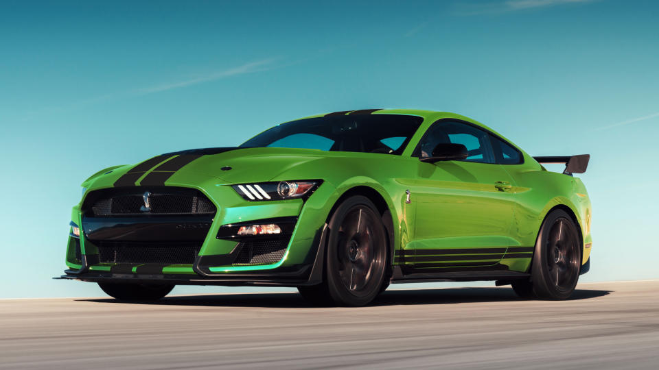 2020 Ford Mustang Shelby GT500 Grabber Lime